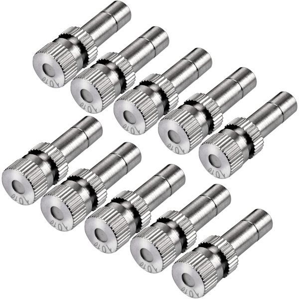 10 kpl (0,1 mm) Messinki Matalapaine Sumutus Suihkut Kylmäjärjestelmälle