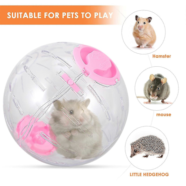 1kpl Hamsterin Juoksupallo Hamsterin Liikuntapallo Vilkkuva Pallo Lemmikkitarvikkeet