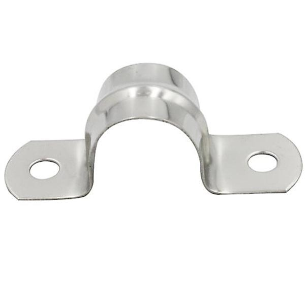 0,2 tommer Stiv Slangeklemme x 160 Stykker Rustfritt Stål Spenningsfeste Stive Trådnettklips for Rørfeste