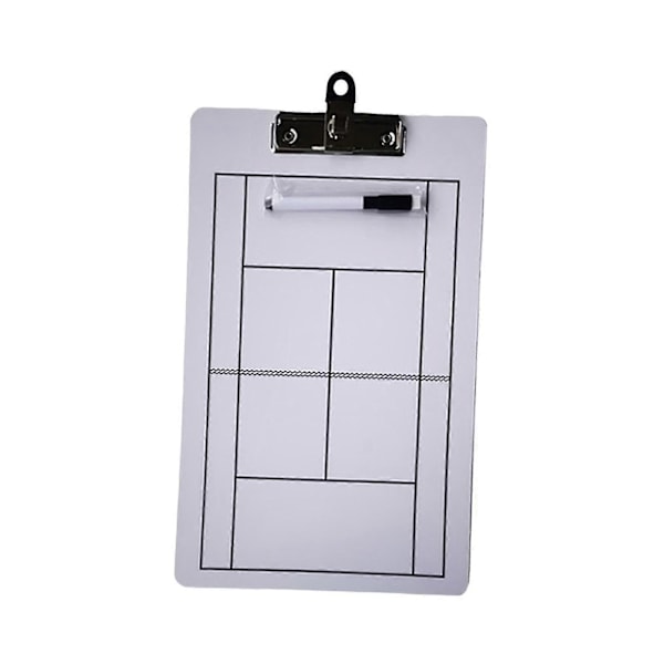 Tennisvalmentajan taulut Strategia Taktinen leikepöytä Ammattimainen 35x22cm Esittelytaulu Pelisuunnitelma Esittely Taktinen taulu