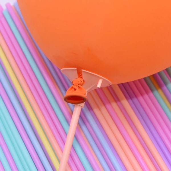 50 stk 42cm Latex Ballon Stick Multicolor Plastic Ballon Ho