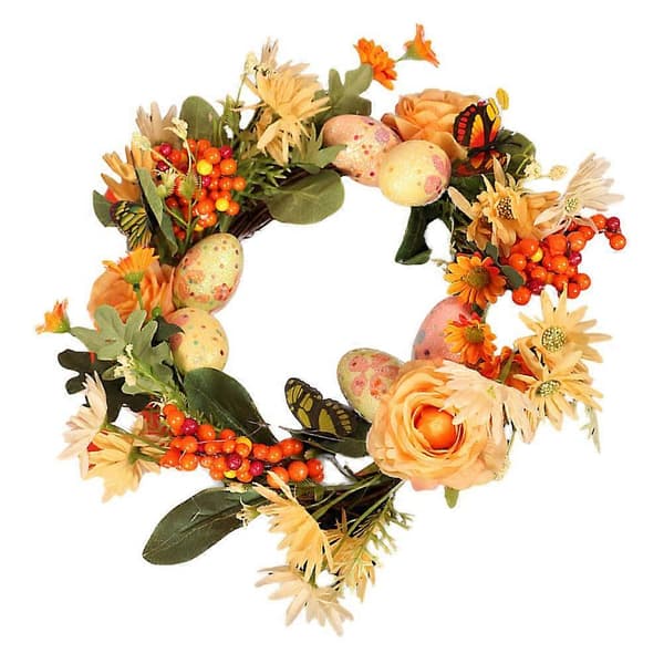 Easter Wreath Pendant Easter Wreath Hanging Decor Exquisite Easter Wreath Ornament