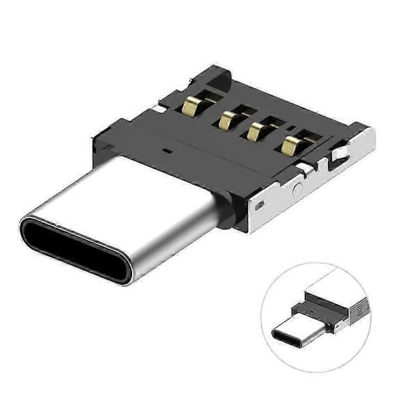 Multifunktionel telefon tablet OTG USB til Type-C adapter konverter interface stik