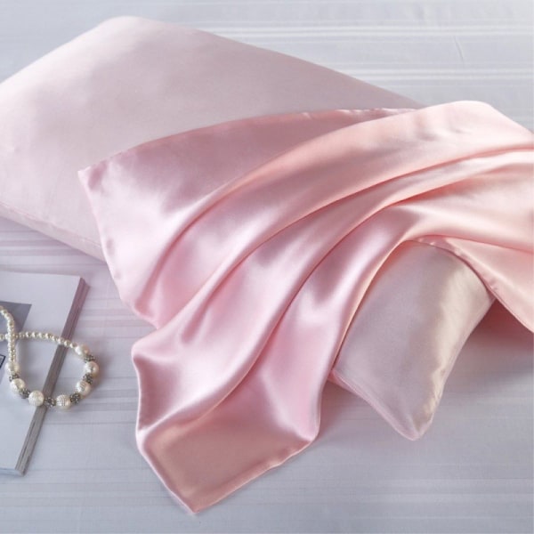 #Putevar (2 stk) Satin silke putevar hudvennlig#