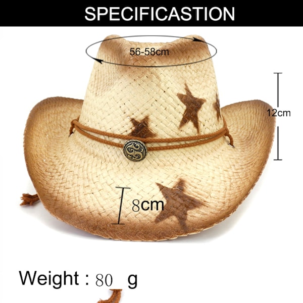 /#/Bred halmhatt trilby panamahatt UV-skydd 50+/#/