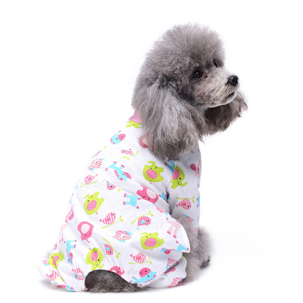 #Valp Pyjamas 3 Olika Stilar Hundtassar Jordgubbar Söt Mönster#