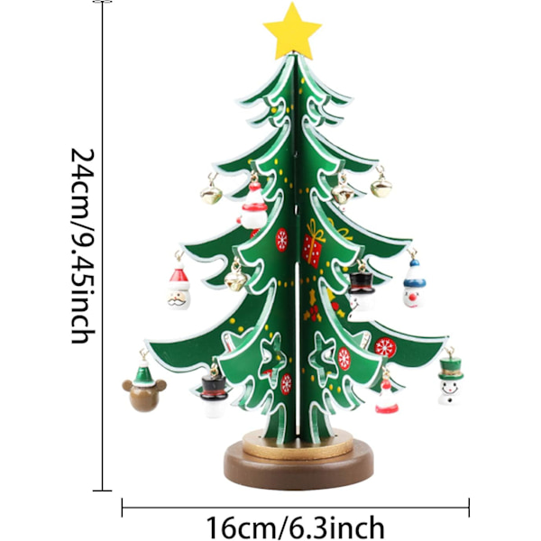 #Träjulgran - DIY Grön Julgransset Kreativ Min#