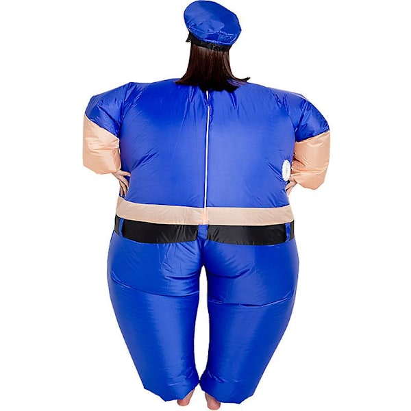 Naisten poliisiasu puhallettava cosplay-asu juhliin, naamiaisiin ja leikkeihin