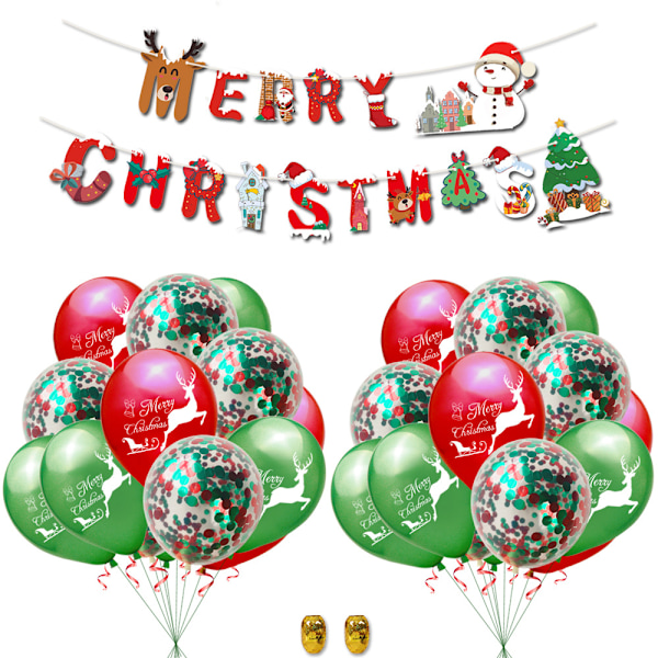 *Juleballon, Juleballoner Julefest Balloner, M*