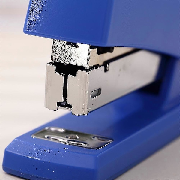 Klassisk Bordsstapler Kraftig, 20 Arks Kapacitet, Portabel Hållbar Metallhäftapparat