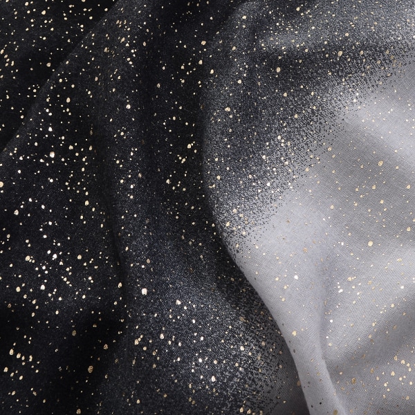 Dames Bomuldsscarf Lang Sequin Print Wraps Shawl Mode H