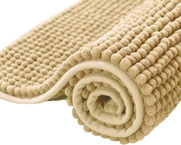 *Extra Absorbent Badmatta Maskintvättbar Chenille Mikrofiber Sho*