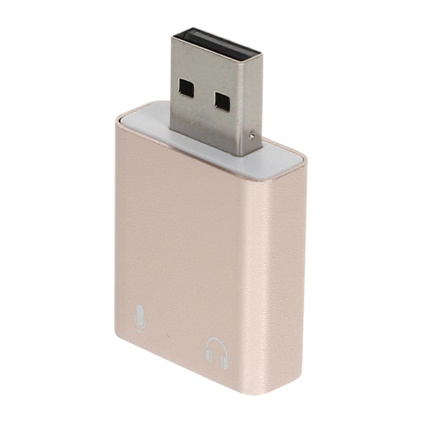Usb Äänikortti 7.1 Usb Audio Interface Äänikortti Kuulokemikrofoniliitännällä