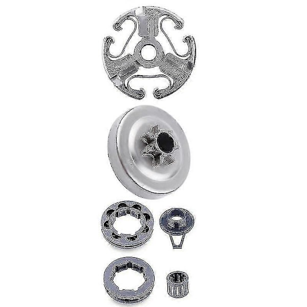3/8-tommers Clutch Trommel Felg Tannhjul Gir Bur Lager Kit For 365 371 372 372xp 362 Motorsag Deler