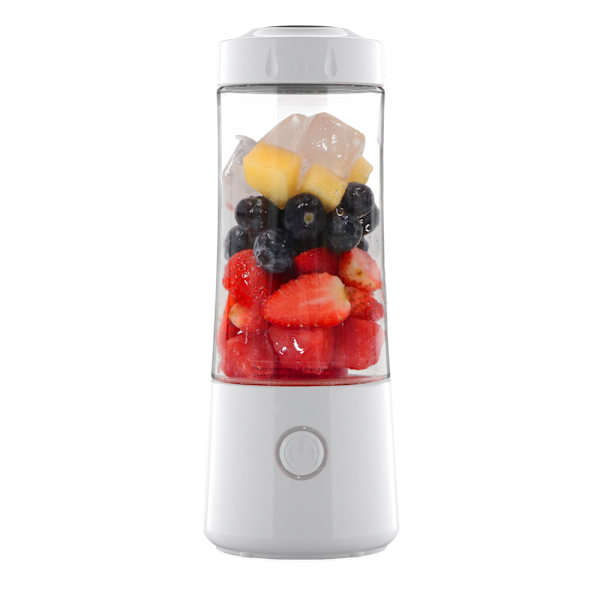 *Bærbar trådløs sitrusjuicer-melkehvit, bærbar blender wit*