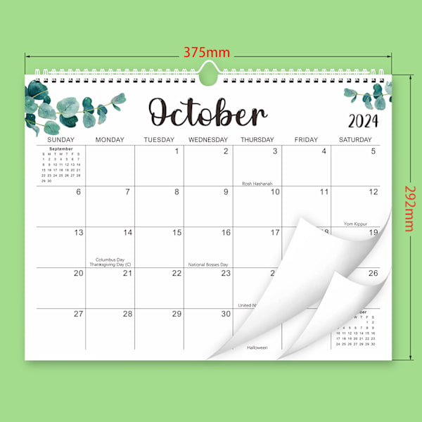 #Engelsk Kreativ Väggkalender 2024-2025#