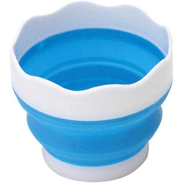 Bærbar sammenleggbar plastbøtte, sammenleggbar bærbar multifunksjonell