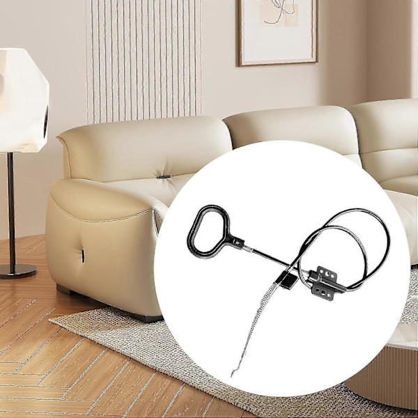Universal Recliner Trækkabel Håndtag - 98cm, Fjederudløser - Reservedele