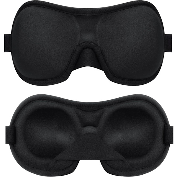 1 stk. Søvnmaske, Natmaske, 3D Anti-lys Rejsemaske, Høj Næse