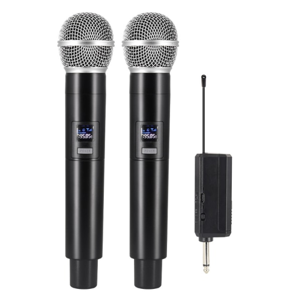 /#/Mikrofon trådløs mikrofon (sæt) 2 mikrofoner/#/