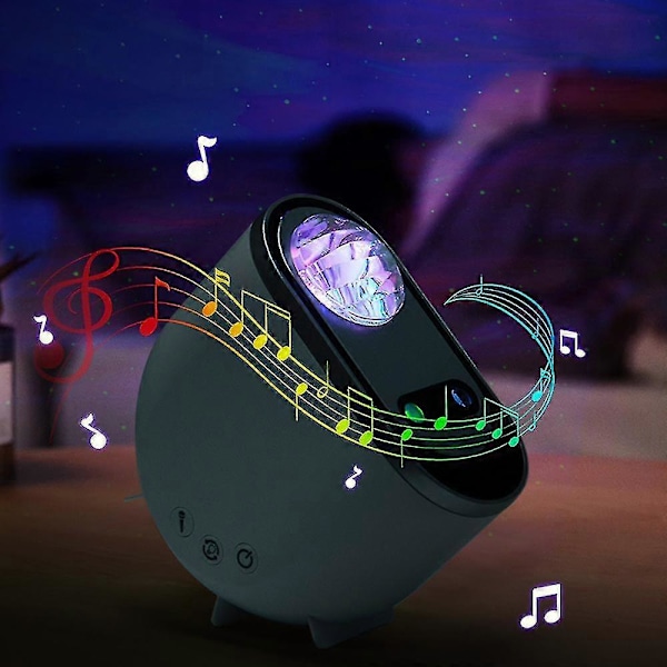 USB Nordlys Projektor Lydkontrol Multifunktionel Projektionsmaskine Til Udendørs Brug