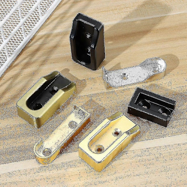 1 st Hängande Stång Verktyg Klädstångshållare Möbelbeslag Garderobshäng
