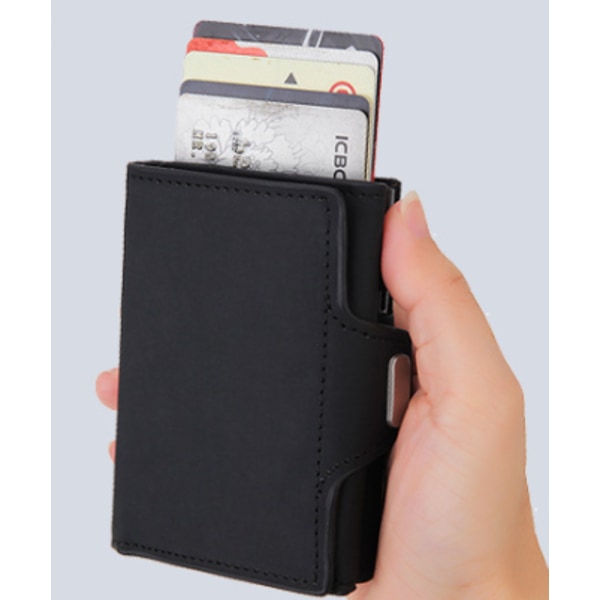 Mini Slim Plånbok i Äkta Läder | Plånbok med RFID-skydd