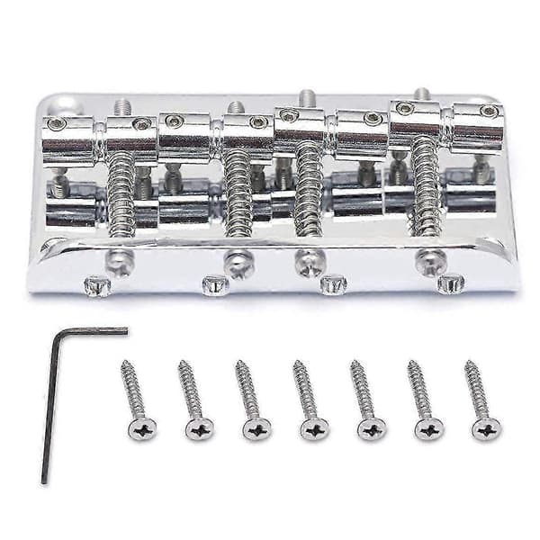 Stallhård Fixed Basgitarrstall Kompatibel med 4-strängad Jazzbas eller Precision Bas-stil Bas