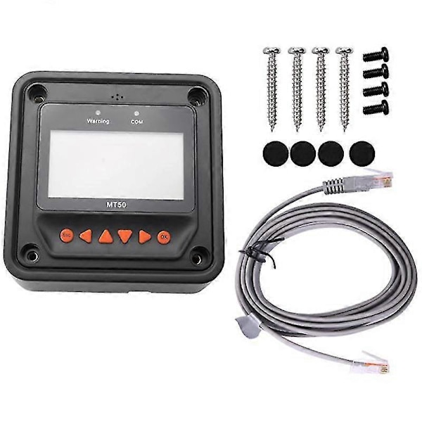 MT50 Fjärrdisplay för Tracer-AN Tracer-BN TRIRON XTRA Serien MPPT Solcellsladdningsregulator och VS-BN PWM
