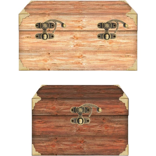 Lukkestropp, spenne, bronse-jern design, for kister, vinkasser,