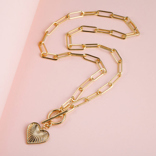 /#/Riippuva Kaulakoru Paper Heart Pin Rakkaus Kaulakoru Kylmä Tuuli Sim/#/