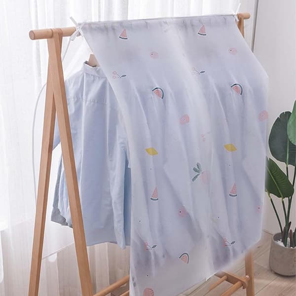 *Vaatepäällinen, läpinäkyvä suojavaatepäällinen, 2 kpl, PEVA*