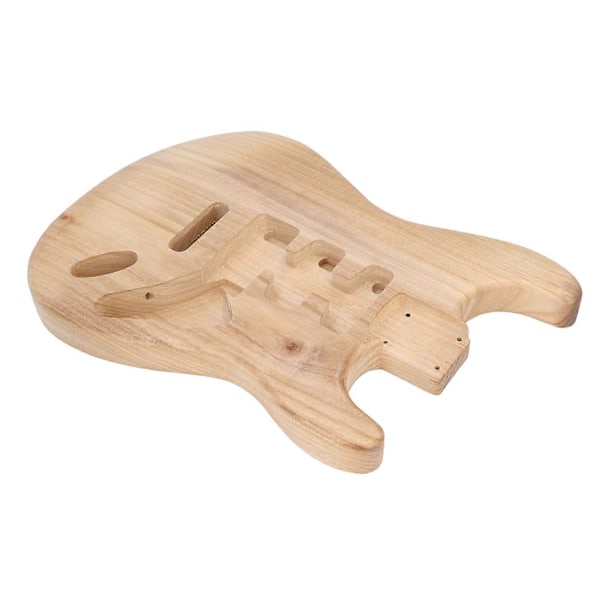 Ubehandlet Gitar Kropp for SSH Stil Ferdigborede Hull Paulownia Tre Elektrisk Gitar Kropp for DIY Musikkinstrument