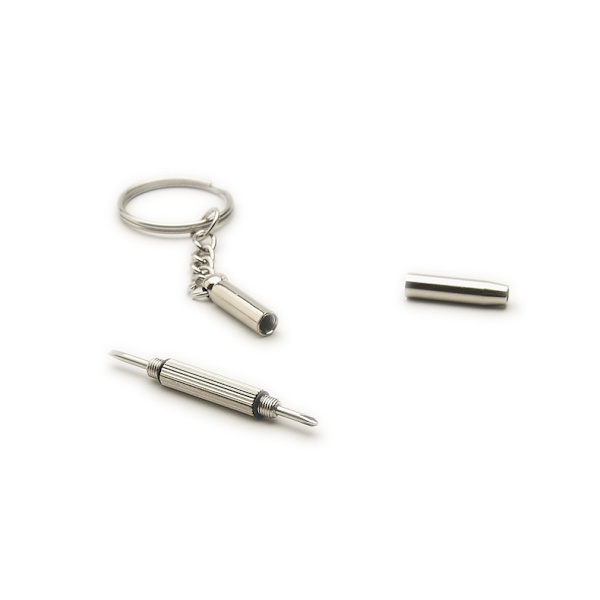 #4 kpl Lasienruuvimeisseli 3 in 1 Mini Ruuvimeisseli Avaimenperä Laseille Aurinkolaseille Kellon#