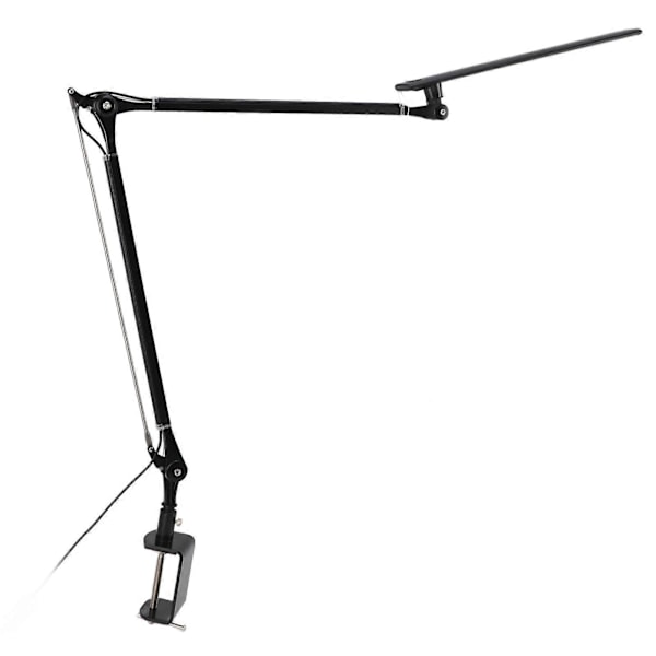 LED Skrivbordslampa med Klämma 12W Superljus Flexibel Arm Ögonskydd Arbetslampa för Hemmakontor