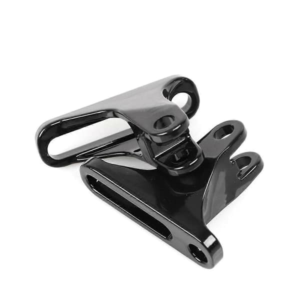 Sort bageste fodhvile mini-montering til Street Road Glide 93-