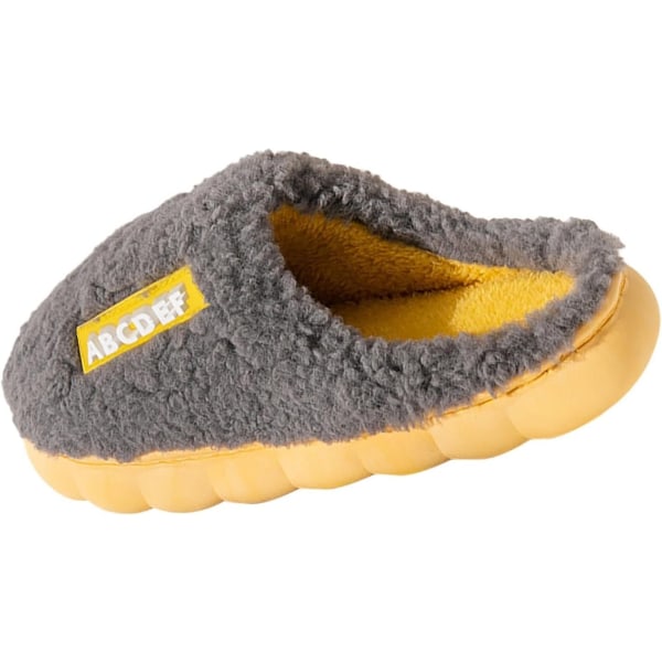 #Gula, fluffiga tofflor plyschtofflor (varma vintertofflor) för#