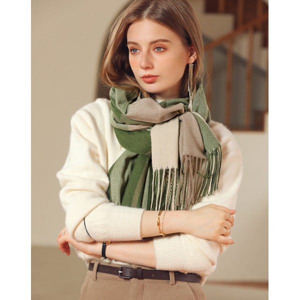 #Ullhalsduk damhalsduk mysig mjuk rutig vinterhalsduk poncho kvalitet#