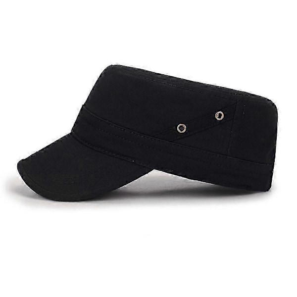 Herr Flat Cap med Två Hål på Sidan Justerbar Basebollkeps (Kamouflage)