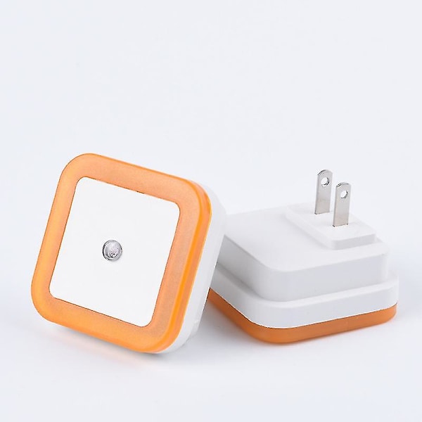 WABJTAM LED Natlampe Plug-in [6 Pakke] Smart Skumring til Daggry Sensor, Automatiske Natlamper, Egnet til Soveværelse, Badeværelse, Toilet, Trapper, Køkken, H