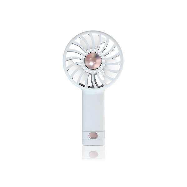 Handhållen Mini Fläkt Cool Aromaterapi Liten Fläkt Inbyggd Aromaterapi USB-laddning Tyst Liten Fläkt W