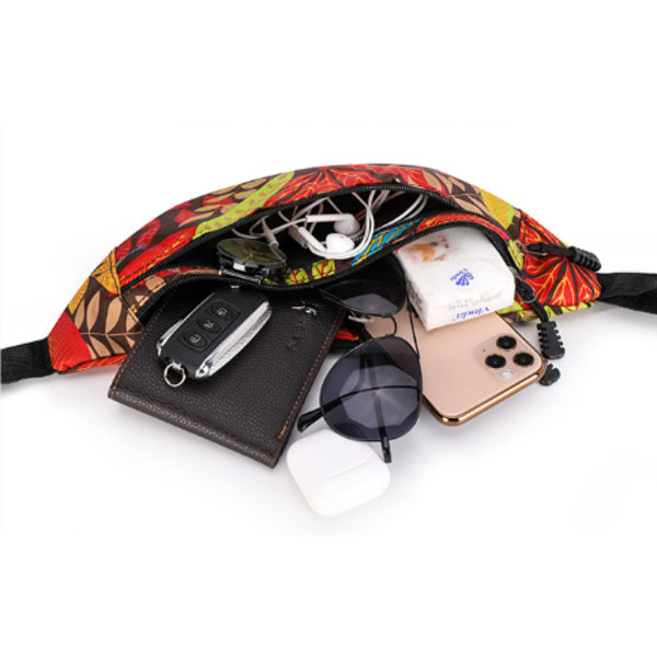 Blå Bältesväska, Midjeväska, Fanny Pack, Träningsbälte, Löpband