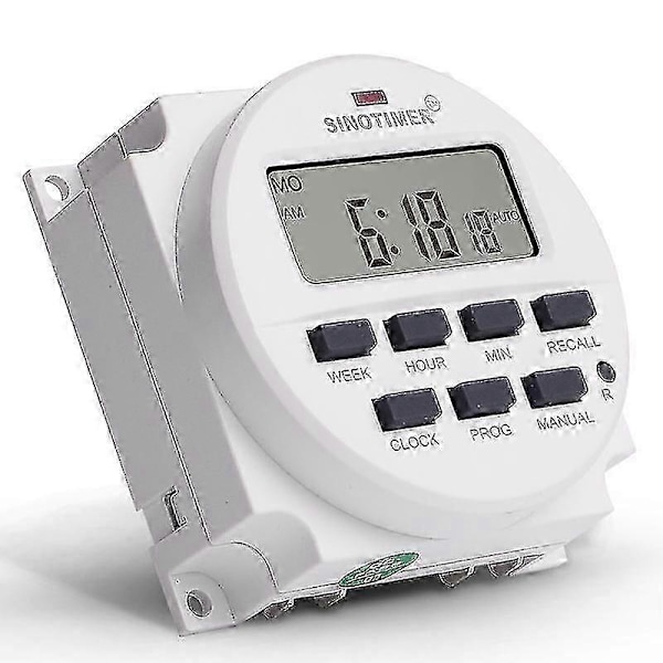 15,98 tum LCD Digital Timer 12V DC Programmerbar Timer TM618N-4