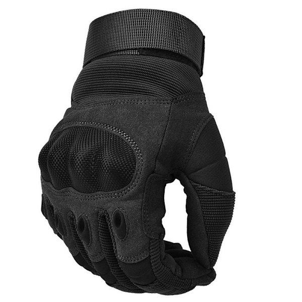 Mustat - 1 pari, koko M, moottoripyörä- ja skootterihanskat, unisex