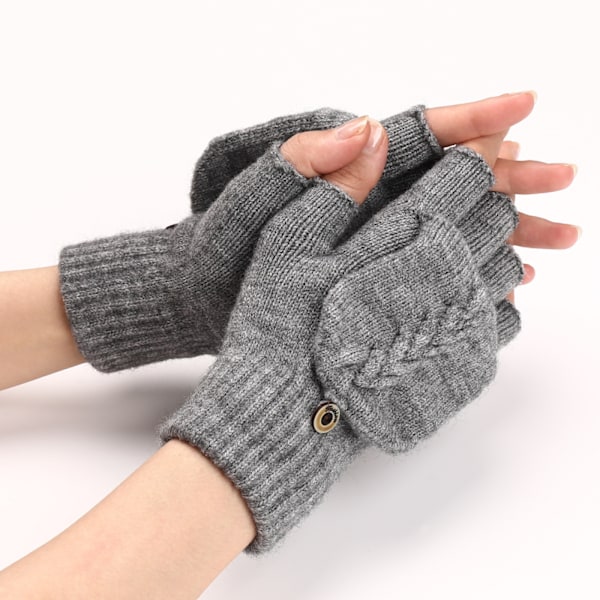 #Strikkede handsker foldbare vanter foldbare handsker med varme#