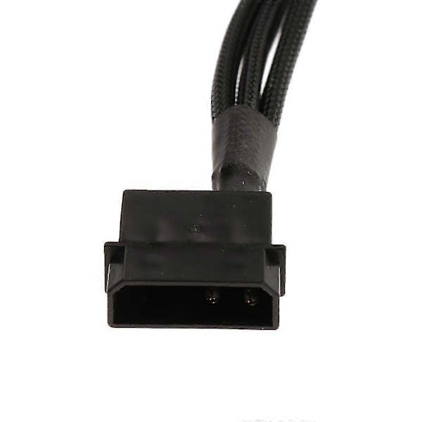 2x3-vägs 3/4-Pin Y-Splitter Adapterkabel För CPU PC-Chassi PWM Fläkt 270mm