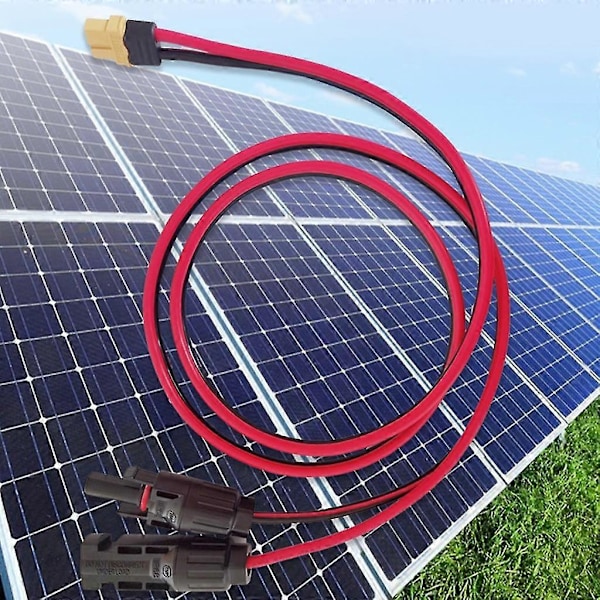 Solar til XT60 Adapterkabel til Stik Tilslut Solpanel til Lipo Batteri og Solgenerator