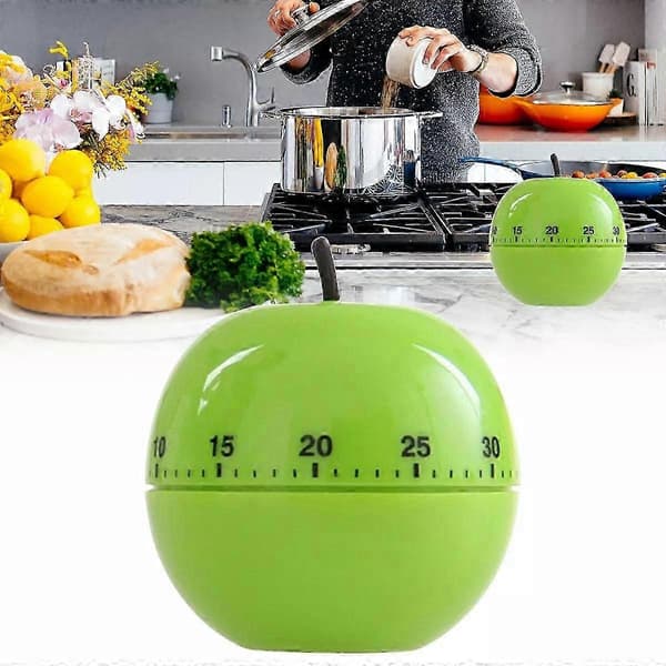 Kökstimer Äppel Äggtimer Matlagningsklocka Mekanisk Timer För Matlagning Bakning