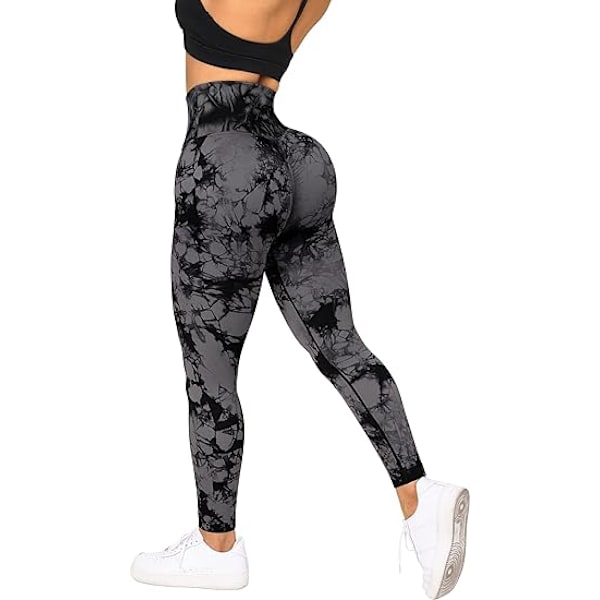 Dame Seamless Crossover Leggings Højtaljede Butt Lifting