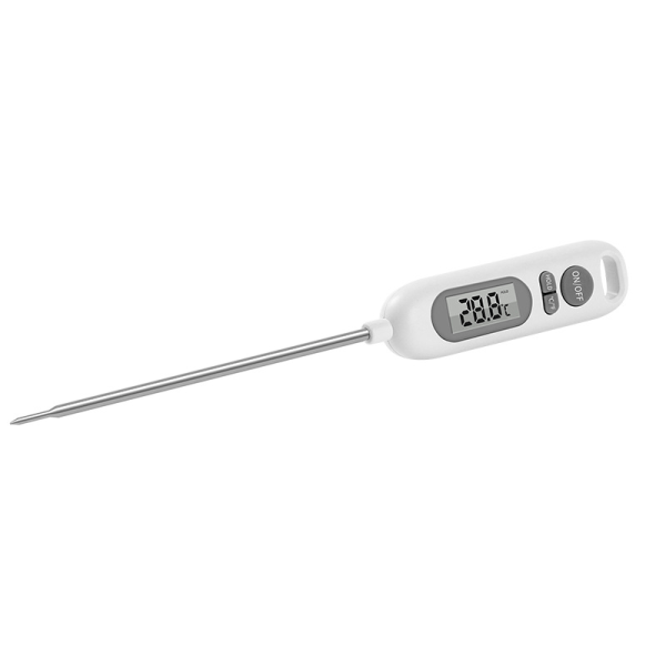 Instant Read Kitchen Thermometer with Long Cooking Probe, Digita